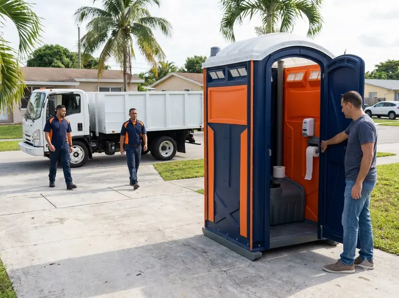 Standard Portable Toilet Rental in Hialeah, FL